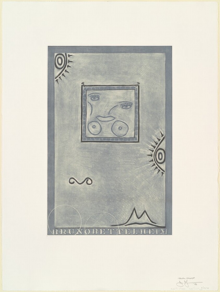 Untitled (White Mezzotint) [trial proof]