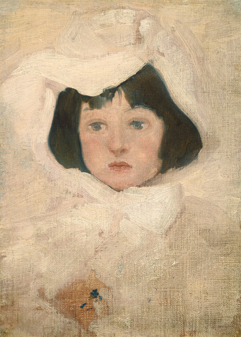 Little Girl in White