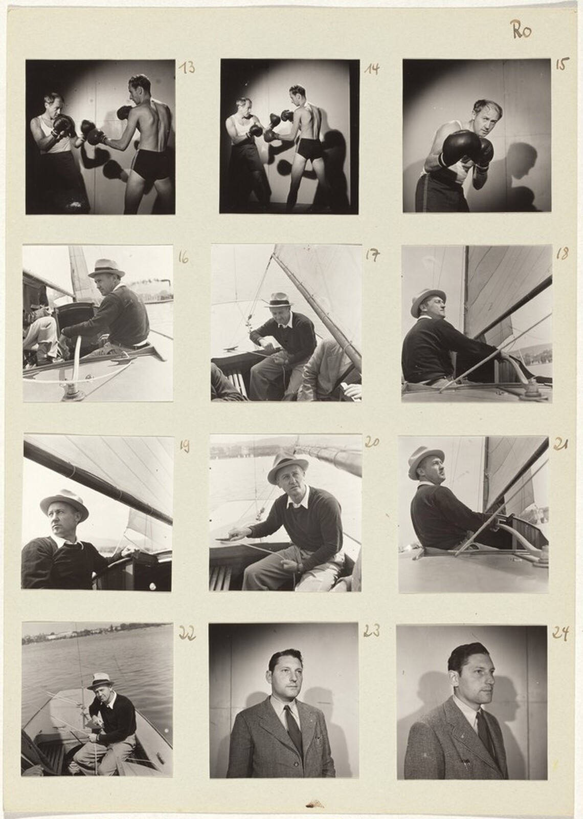 Die Reportage (Reportage) 13-24, Robert Frank, 1942-1946