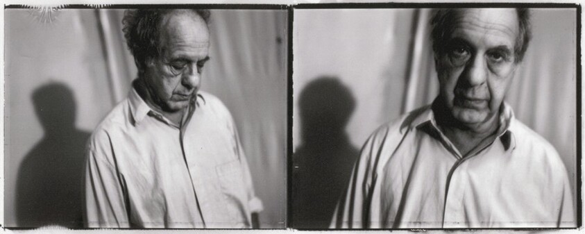 Robert Frank in his Bleecker Street Studio, New York