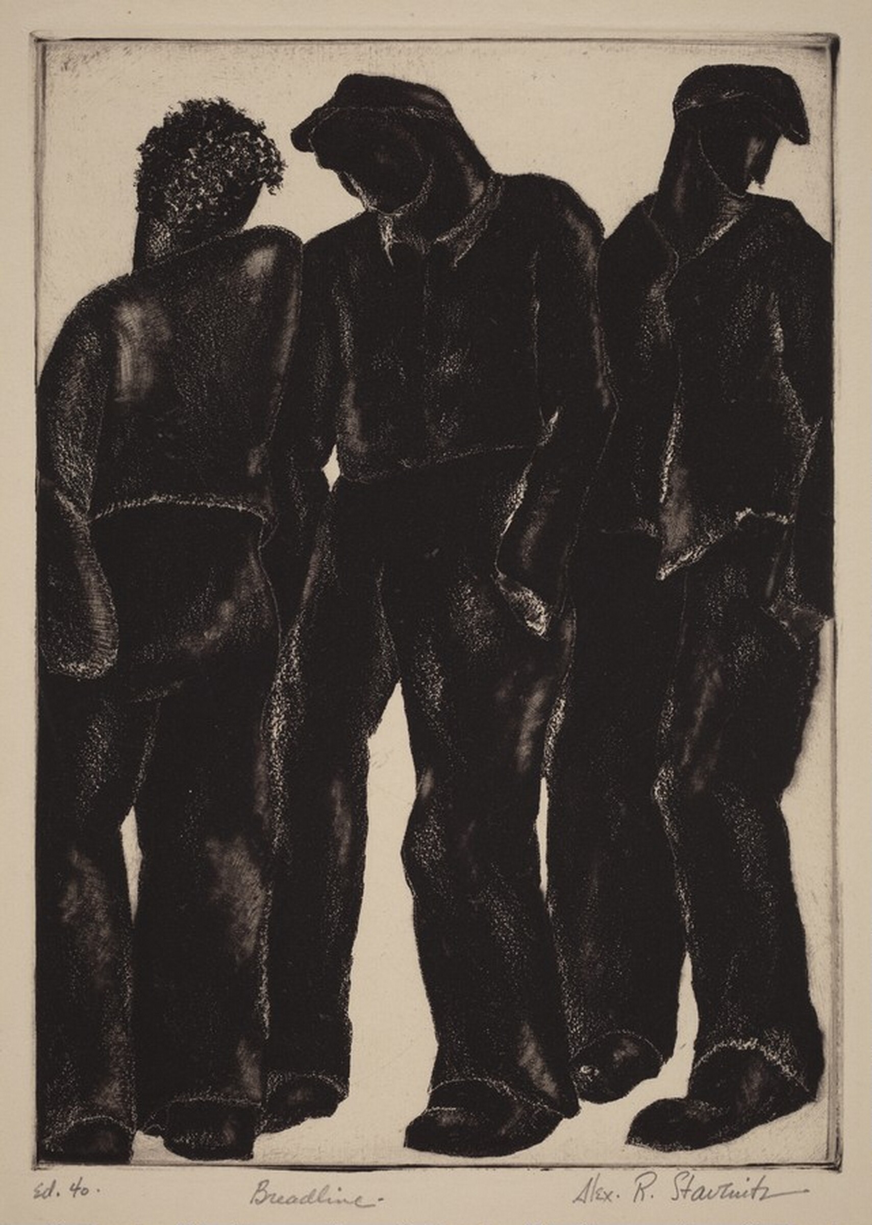 Breadline, Alexander Raoul Stavenitz, c. 1933