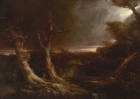Tornado in an American Forest, Thomas Cole, 1831