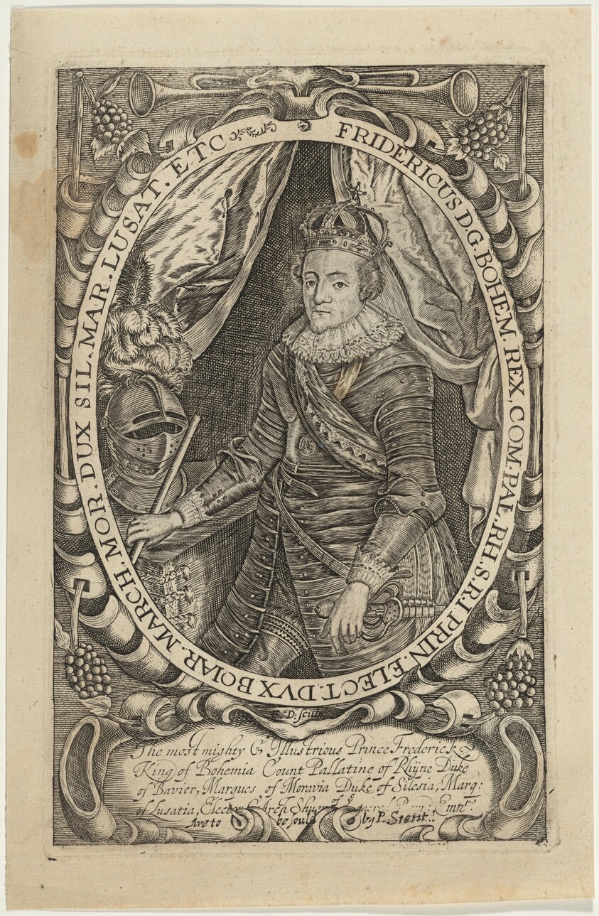 Fredericus D.G. Bohem. Rex (Frederick V, Kingof Bohemia)