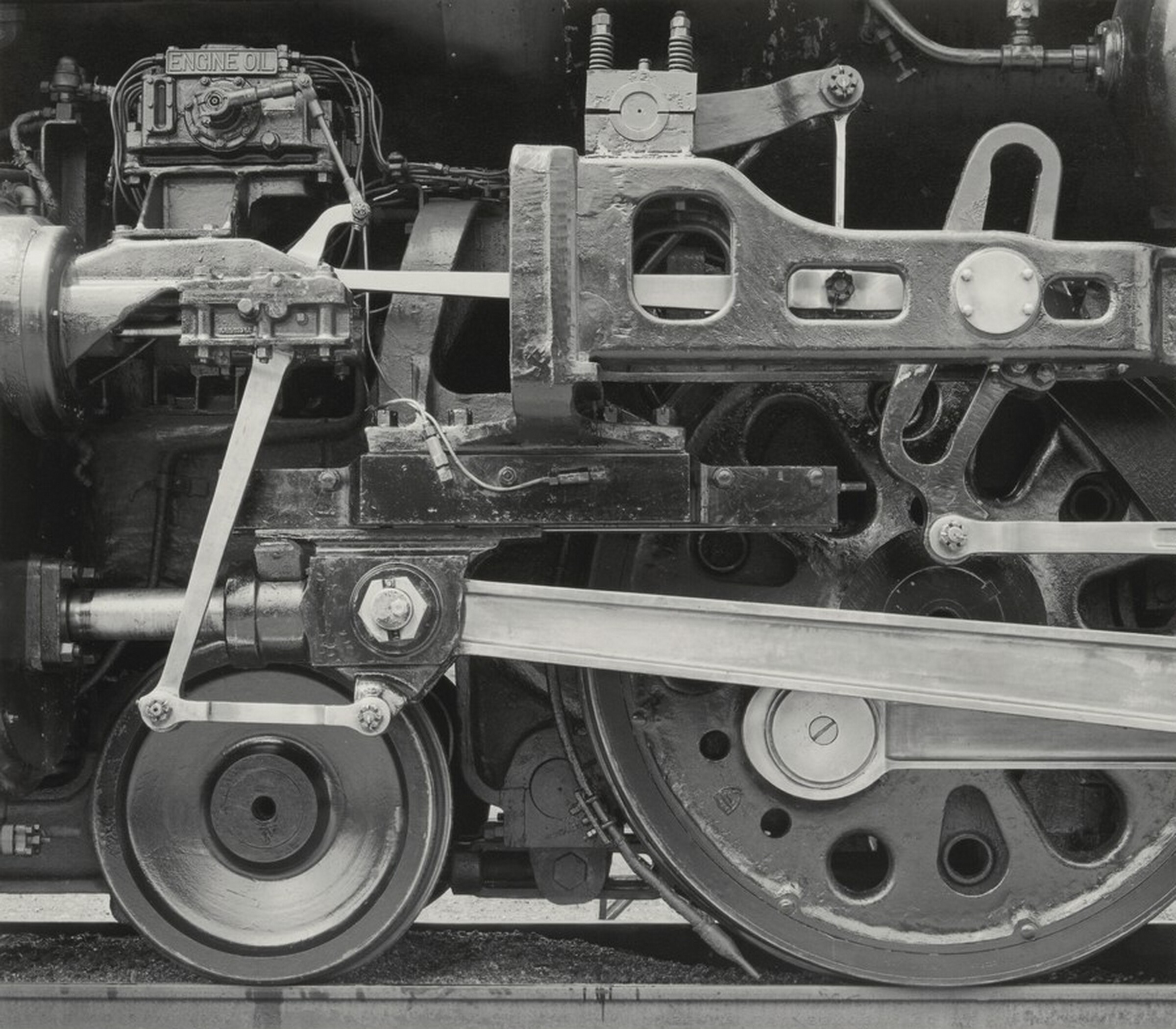 604 828, Crosshead Detail, Former Milwaukee Railroad Locomotive Number 261, Chicago, Illinois, David Plowden, 2004, printed 2014