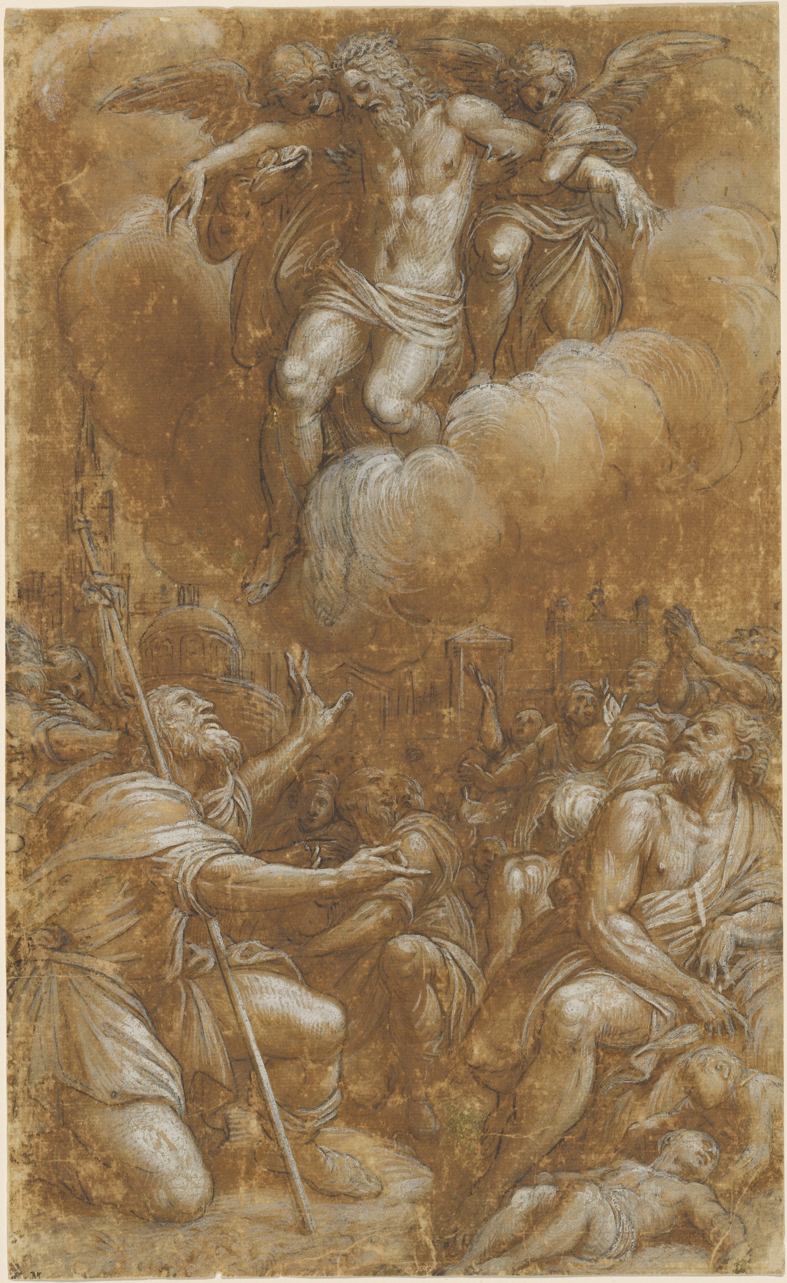 Saint Roch Interceding on Behalf of Plague Victims by