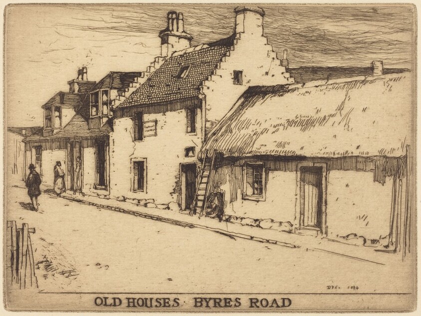 Old Houses, Byres Road, Partick