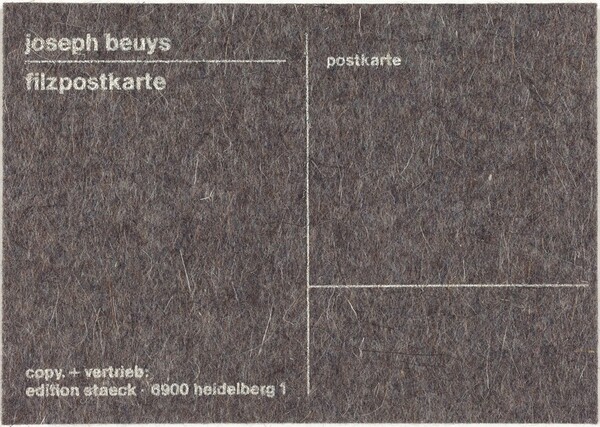 Filzpostkarte (Felt Postcard)