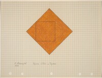 Square within a Square, Robert Mangold, 1974