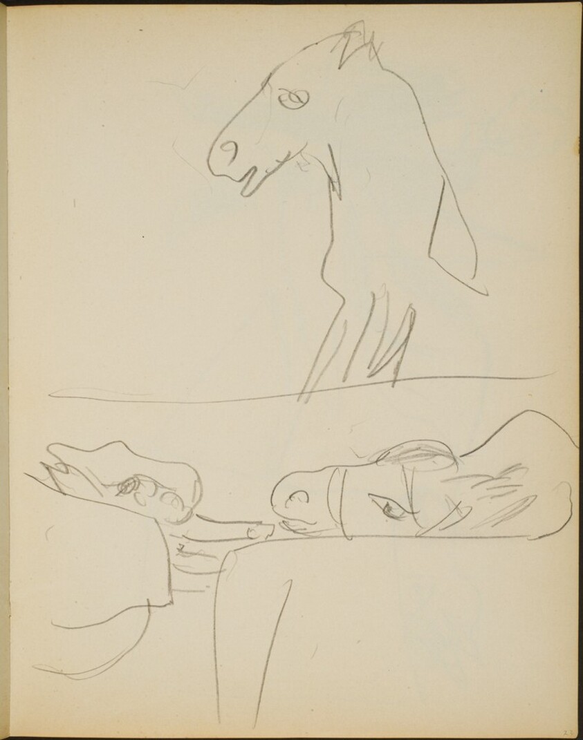 Studien eines Esels (Views of a Mule) [p. 23]