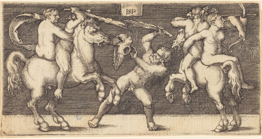 Battle Scene, with Castor and Pollux Abducting the Daughters of Leukippos