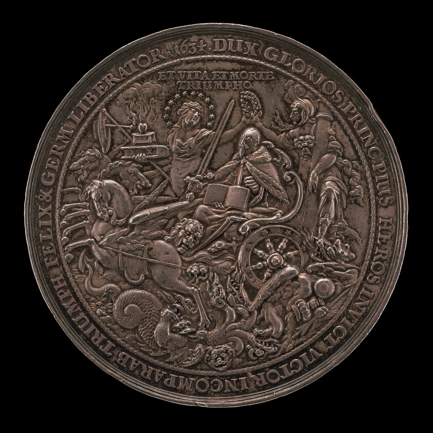 Triumph of King Gustavus Adolphus [reverse]