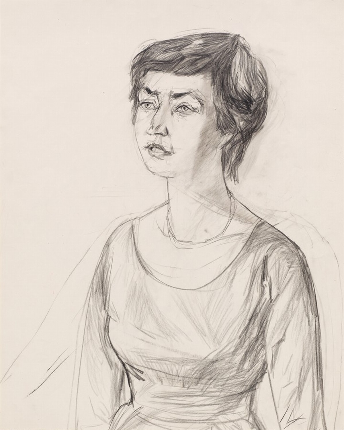 Untitled (Portrait of the art historian Dr. Annaliese Mayer-Meintschel)