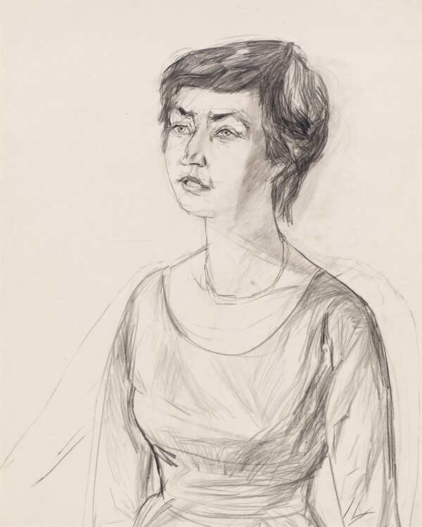 Untitled (Portrait of the art historian Dr. Annaliese Mayer-Meintschel)