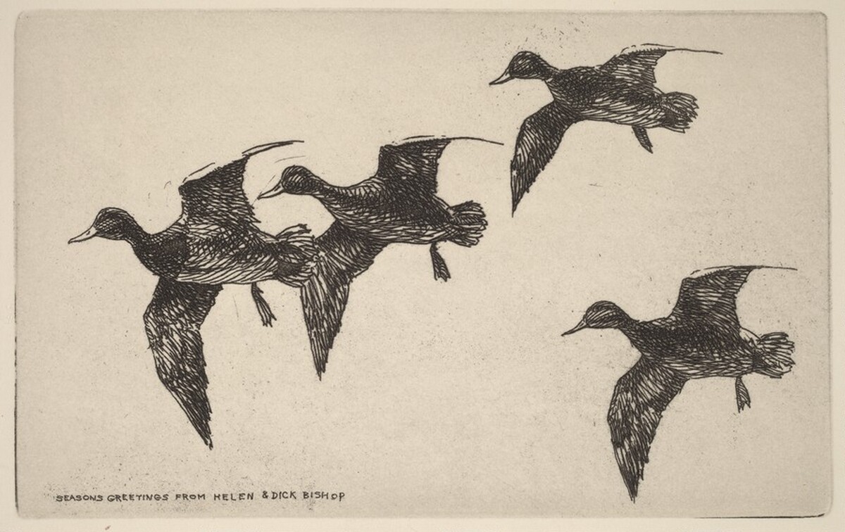 Christmas Card from Helen and Dick Bishop