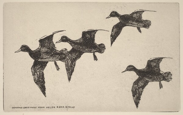 Christmas Card from Helen and Dick Bishop