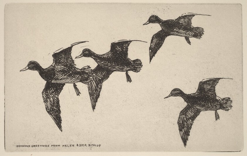 Christmas Card from Helen and Dick Bishop