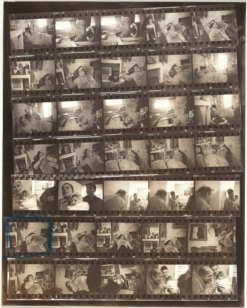 Zero Mostel--Bed story for "Harper's Bazaar" 21