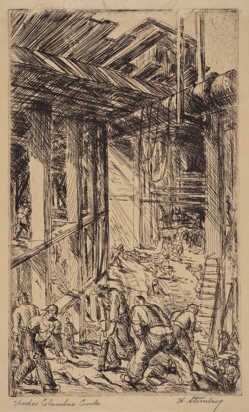 Under Columbus Circle