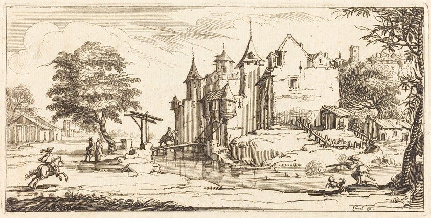 Chateau with a Drawbridge