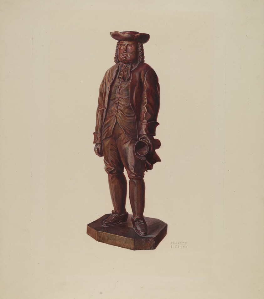William Penn Carving
