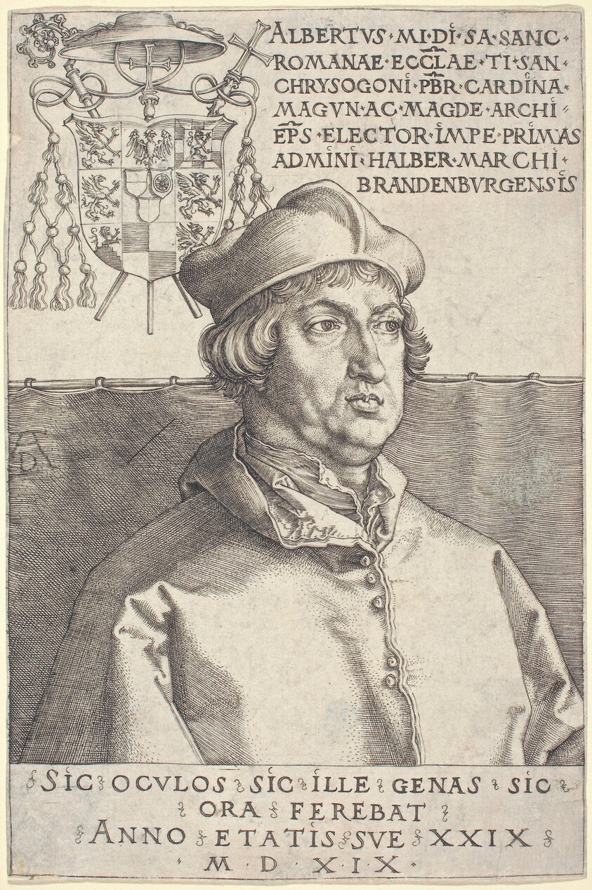 Cardinal Albrecht of Brandenburg ("Small Cardinal")