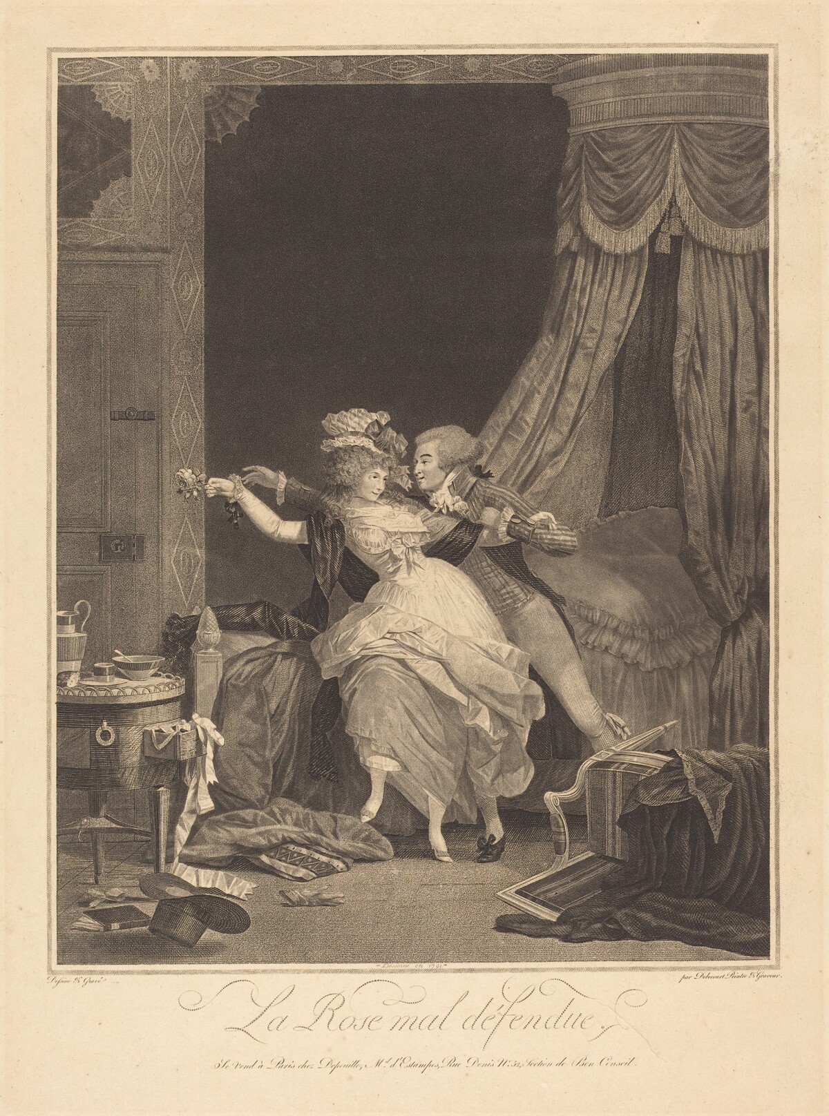 La Rose mal defendue (The Poorly Defended Rose)