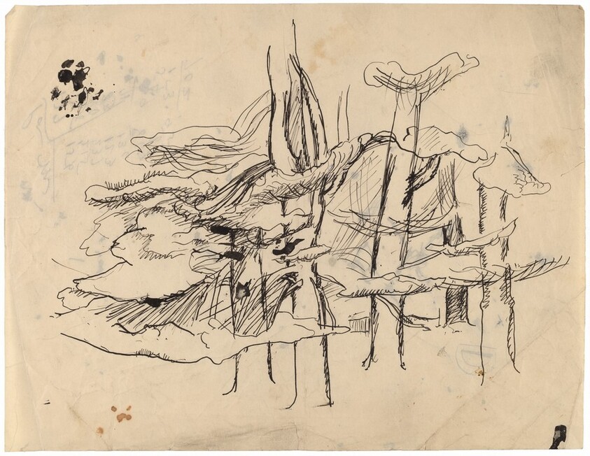 Grove of Trees [recto]