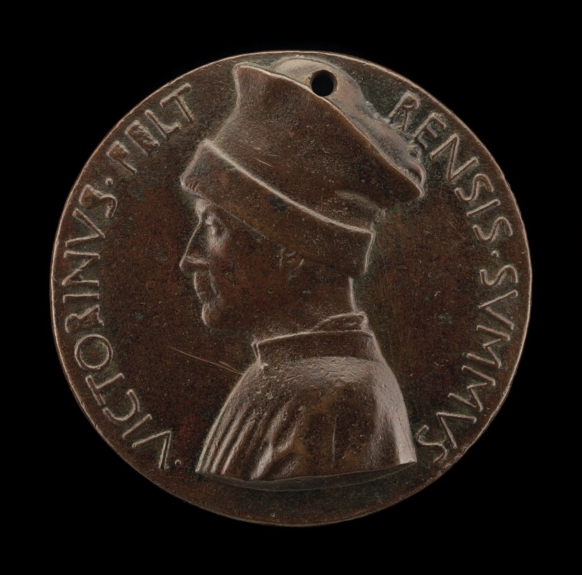 Vittorino de' Rambaldoni da Feltre, 1379-1446, Humanist [obverse]