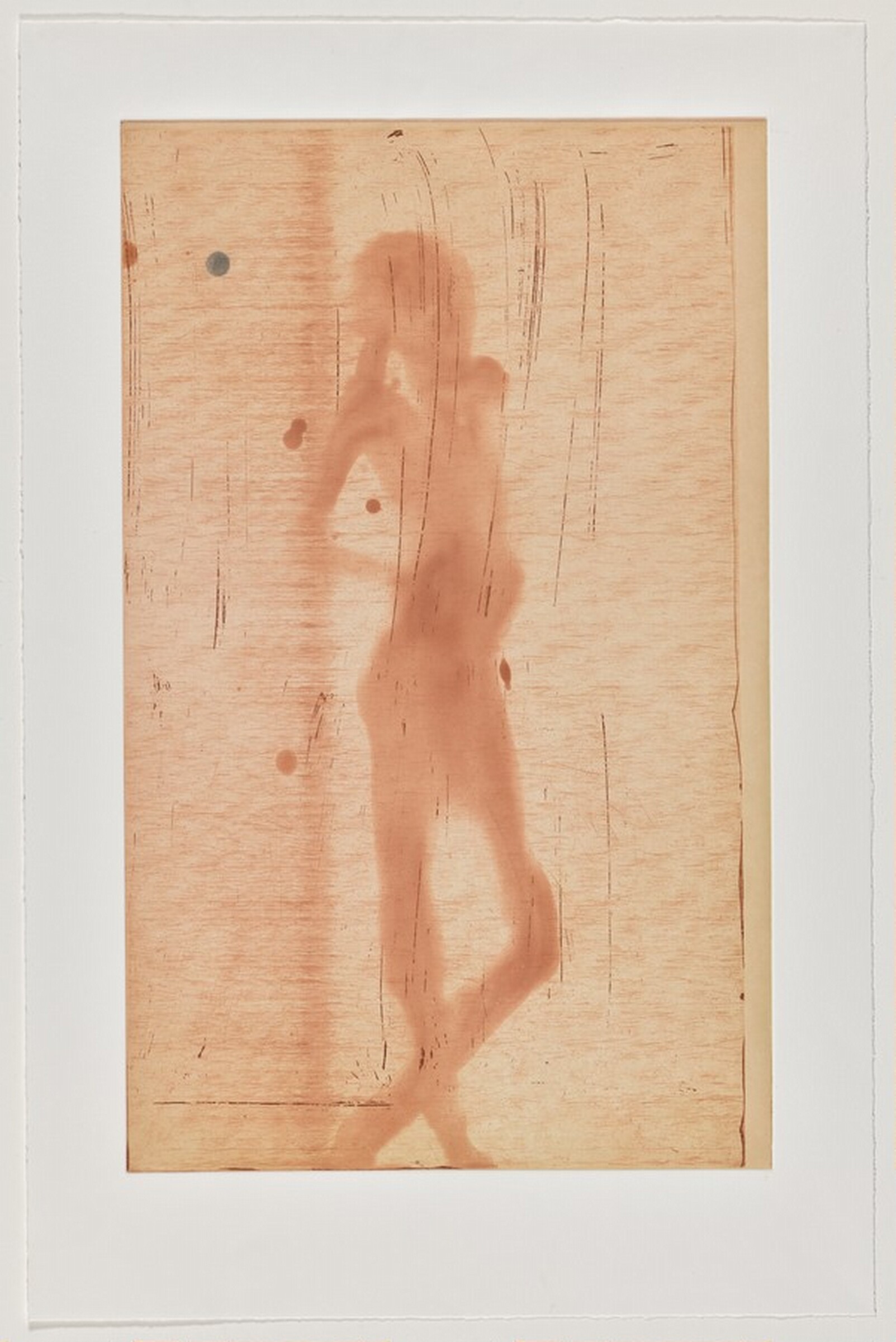 Copper Plate Nude 6 [working proof 2], Nathan Oliveira, 1998