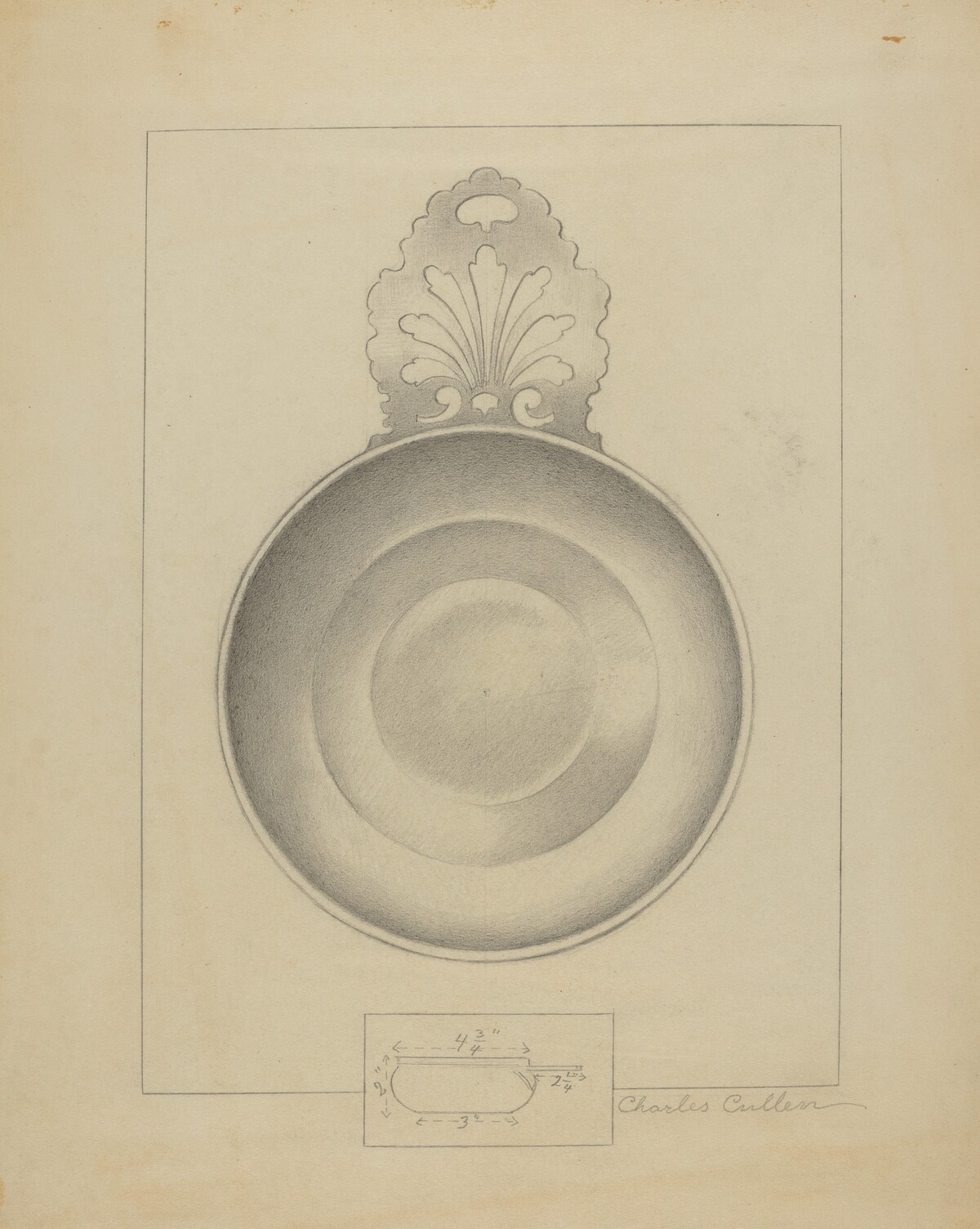Silver Porringer