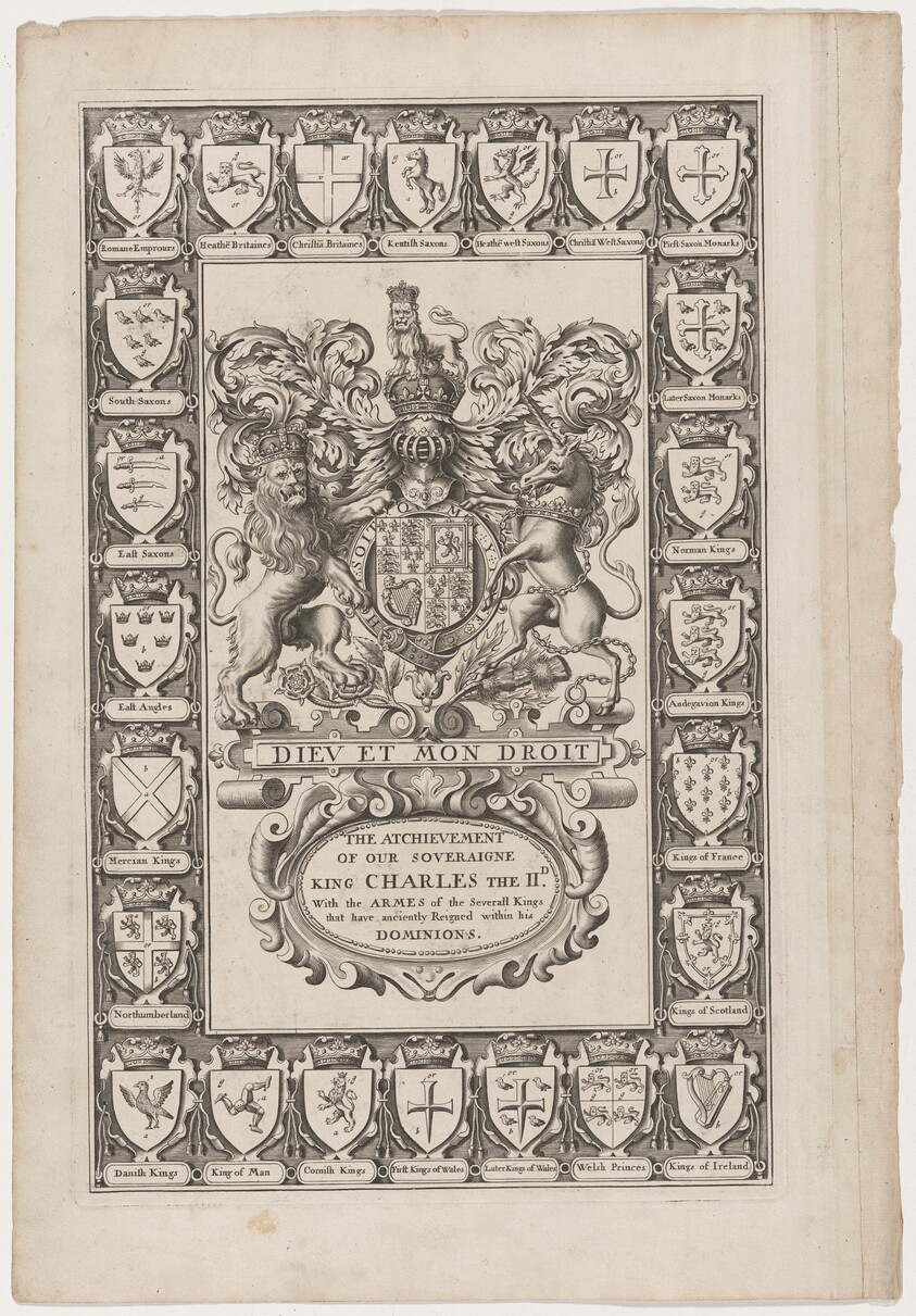 Title Page for the Achievement of Our Sovereign King Charles the Second