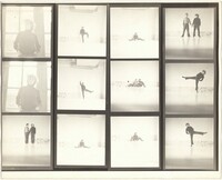 Robert and Mary Frank--Harper's Bazaar studio, 57th Street, Robert Frank, c. 1950