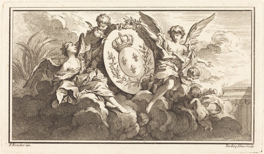 Royal Coat of Arms of Louis XV