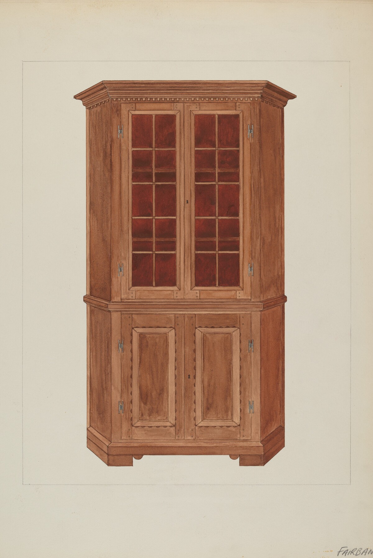 Corner Cupboard