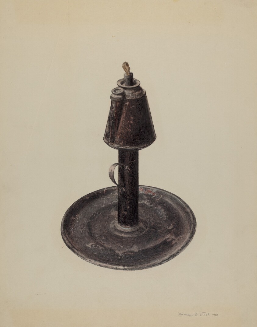 Whale Oil Lamp