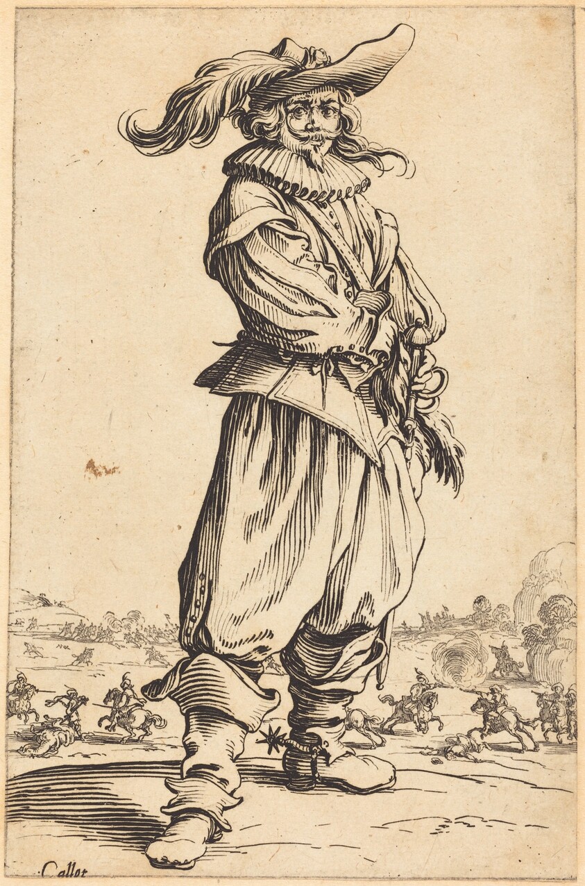 Soldier with Feathered Hat