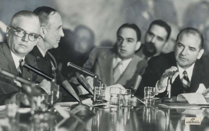 Title from caption on object: “Principals in Controversy”