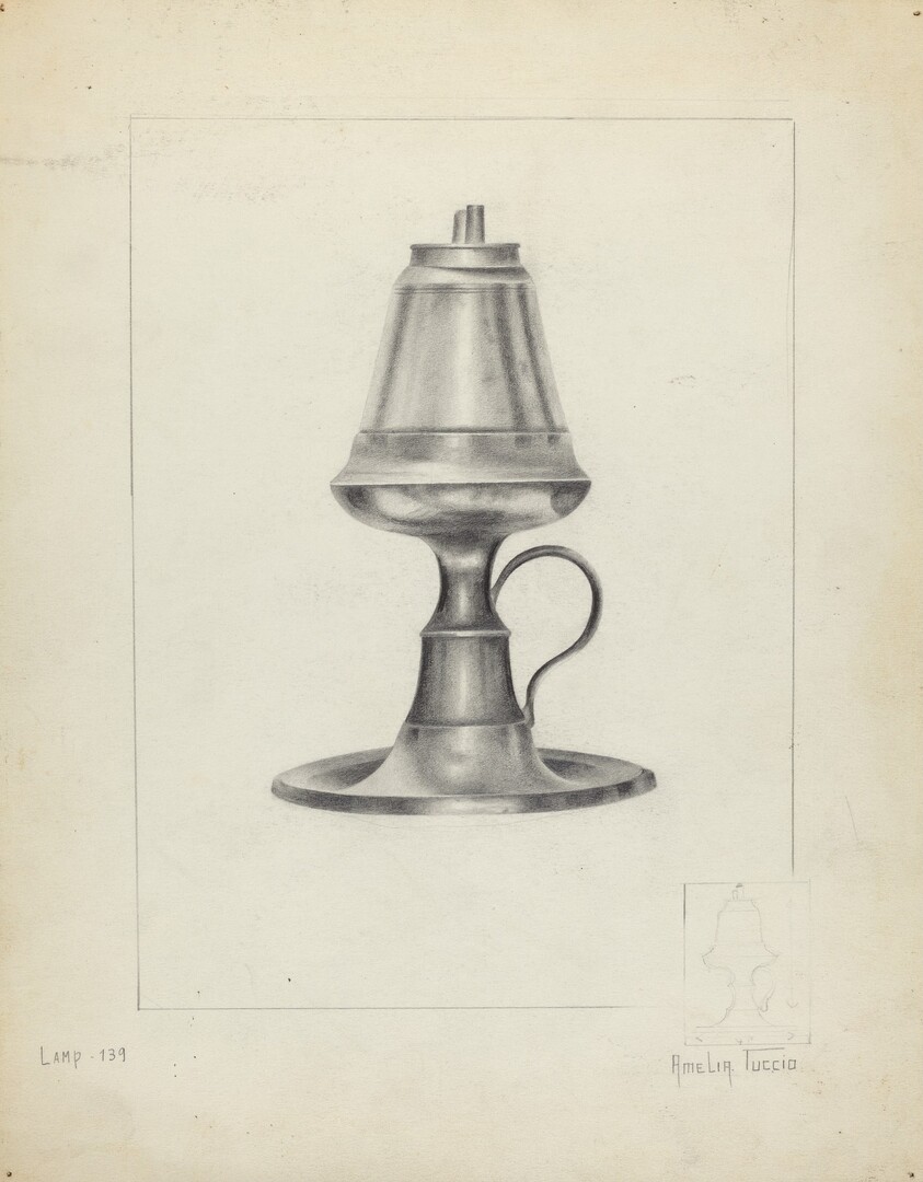 Camphene Lamp