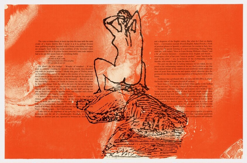 Plate (folio 22, side B) from The Departure of the Argonaut