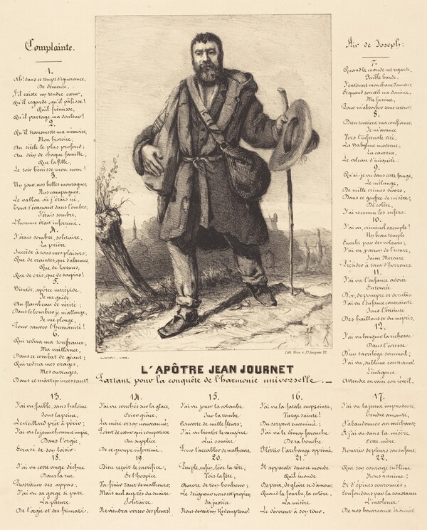 The Apostle Jean Journet Setting Out for the Conquest of Universal Harmony