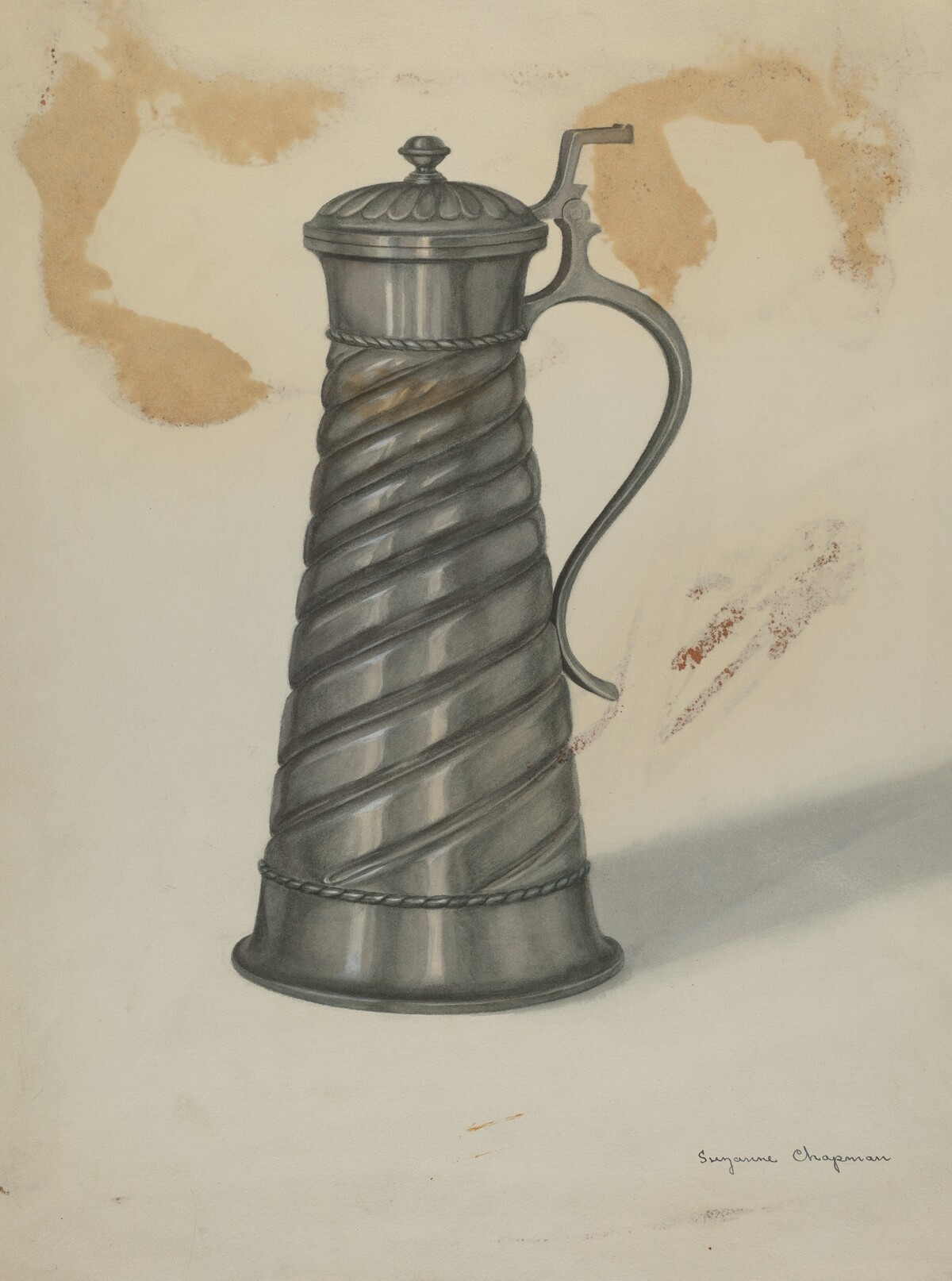 Pewter Pitcher