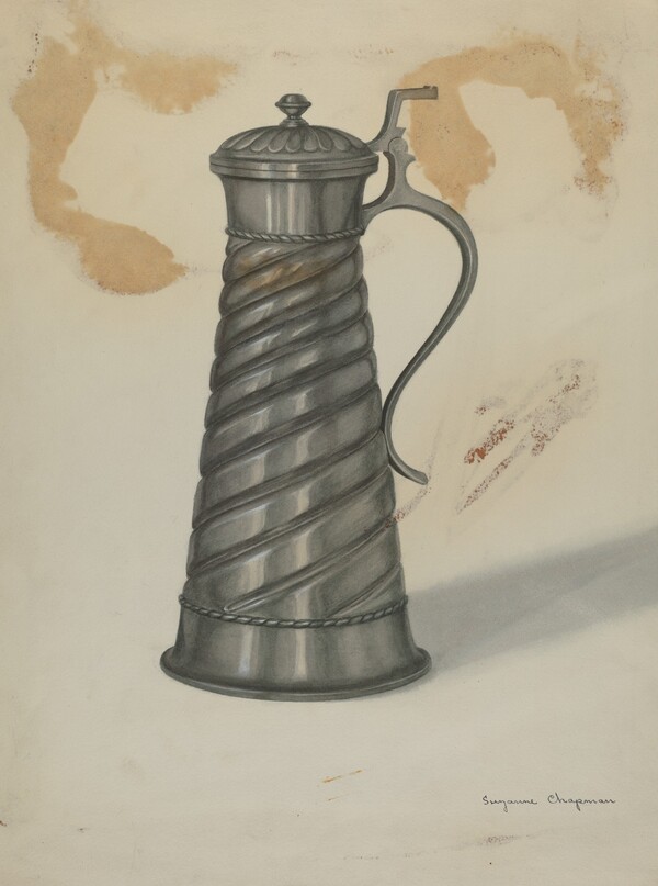 Pewter Pitcher