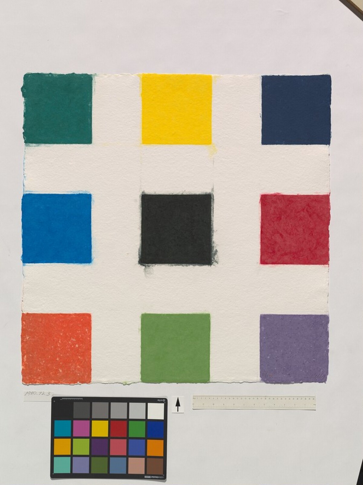 Nine Colors (Colored Paper Image XXIII)