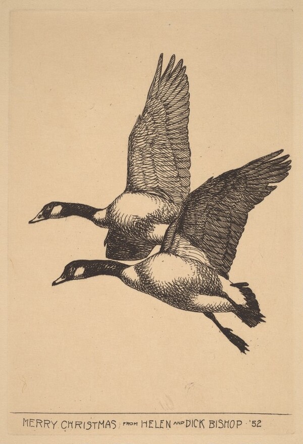 Christmas Card from Helen and Dick Bishop