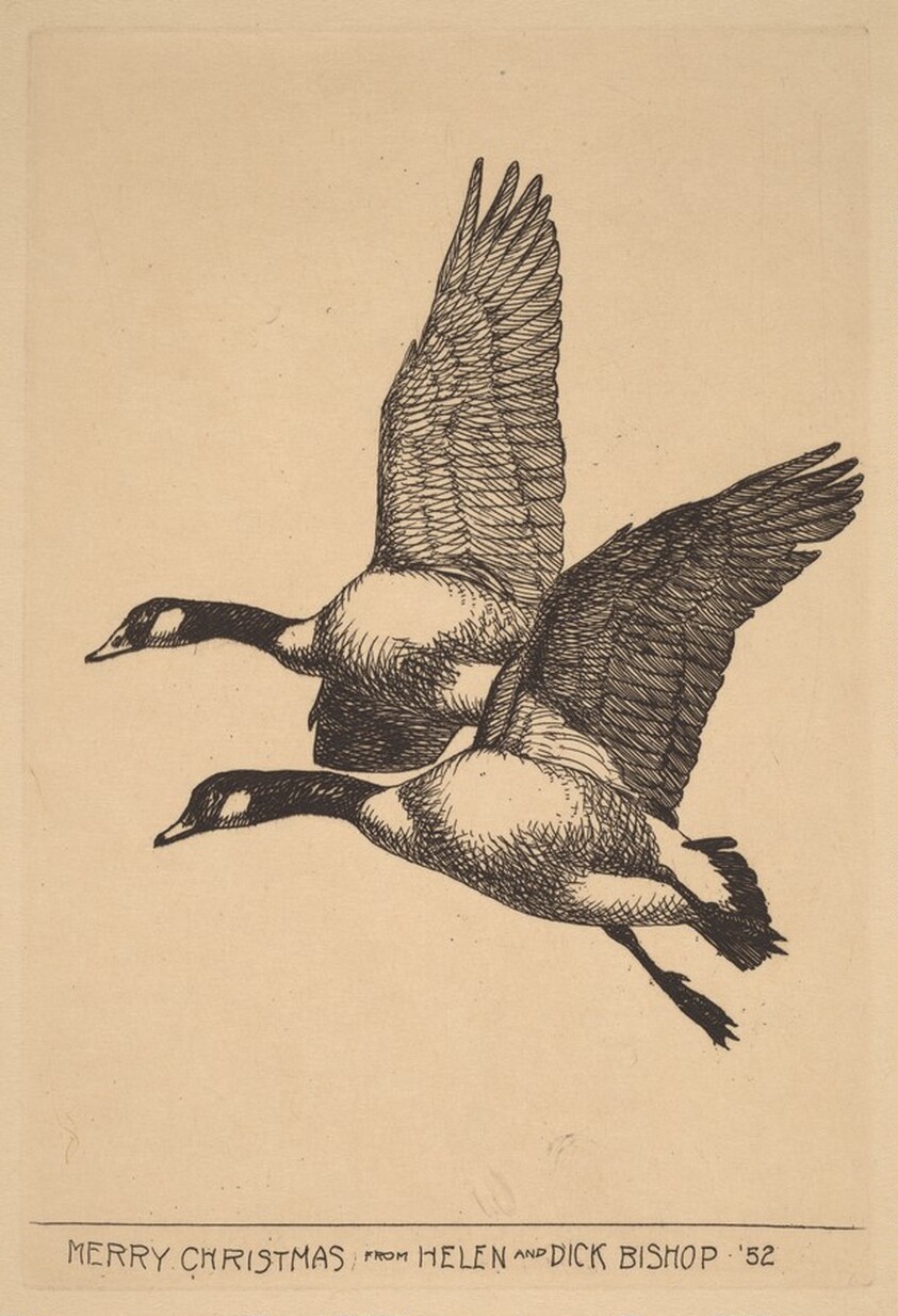 Christmas Card from Helen and Dick Bishop