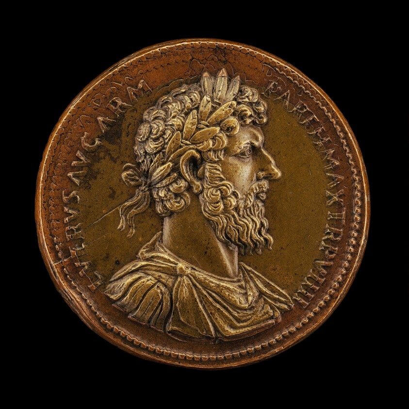 Lucius Verus, Emperor, reigned  A.D. 161-169 [obverse]
