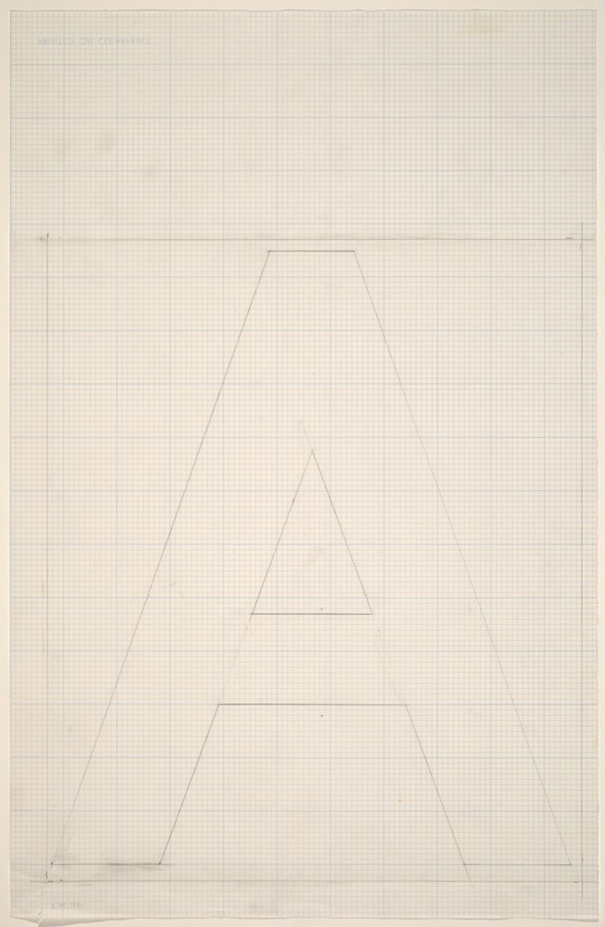 Sketch for "Building - Blocks for a Doorway" (A)