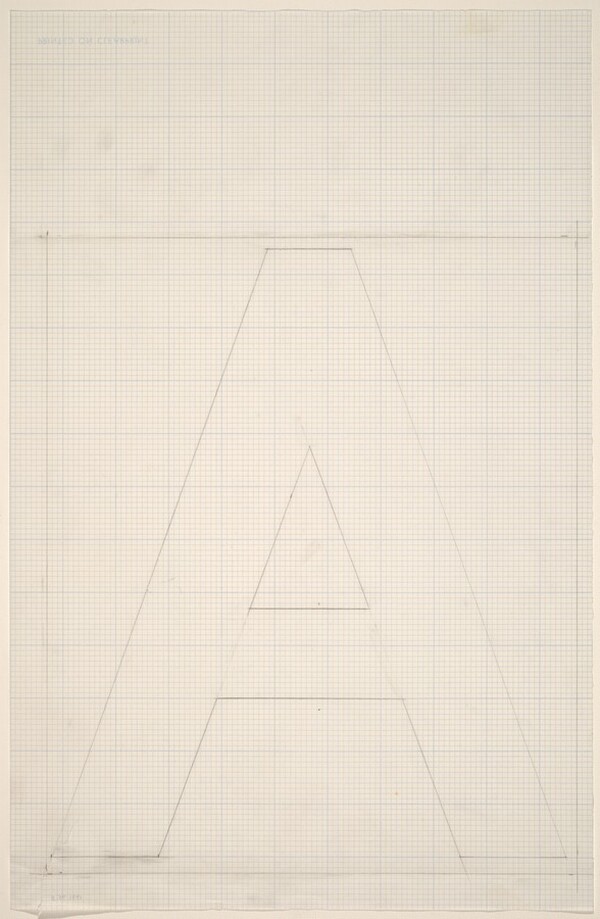 Sketch for "Building - Blocks for a Doorway" (A)