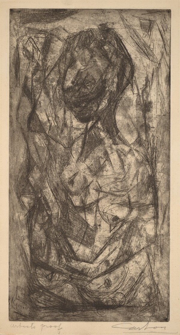 Untitled (Abstraction of a Nude)