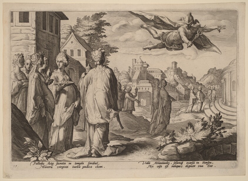 Mercury Falling in Love with Herse